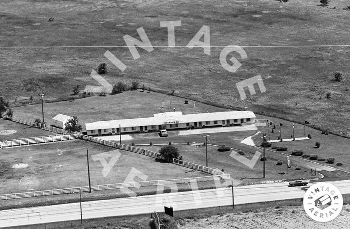 Williamston Inn (Indian Head Motel) - 1972 Aerial (newer photo)